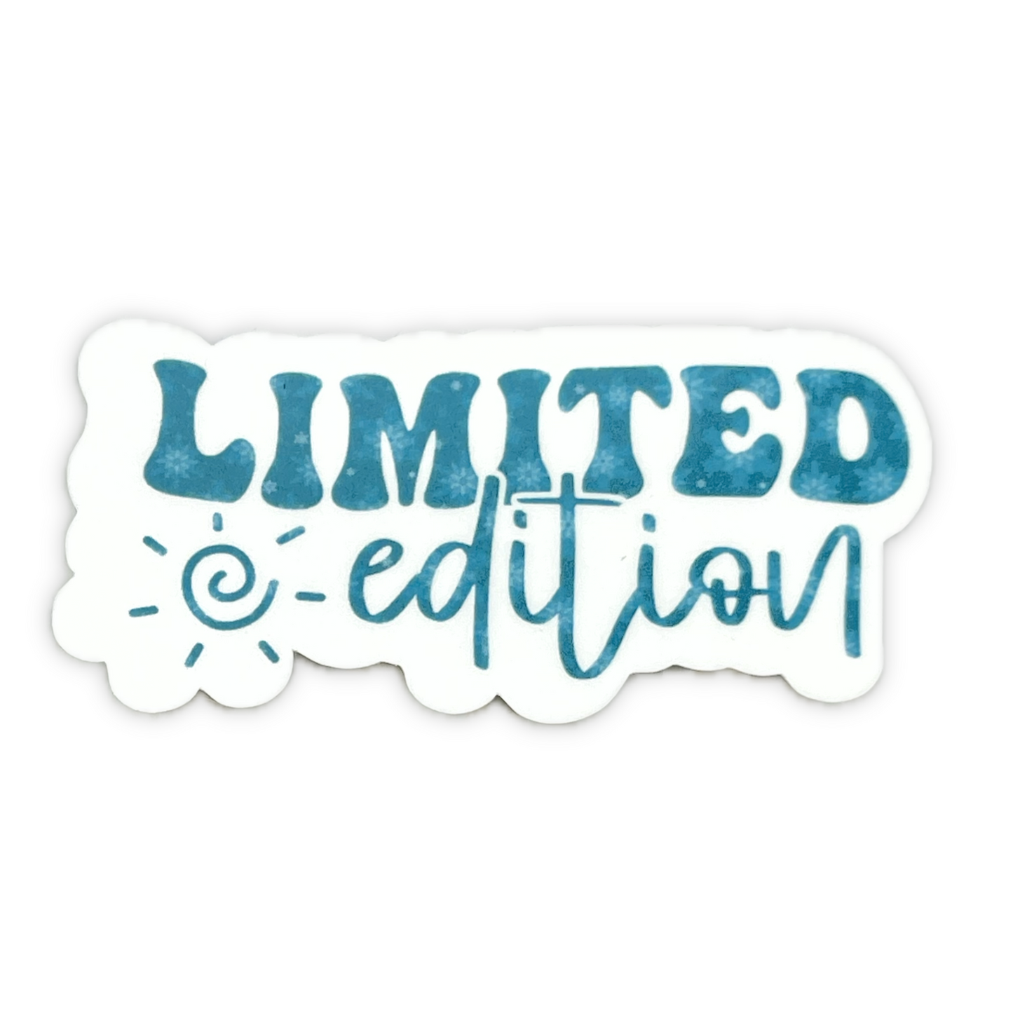 "LIMITED EDITION" Die-cut Sticker