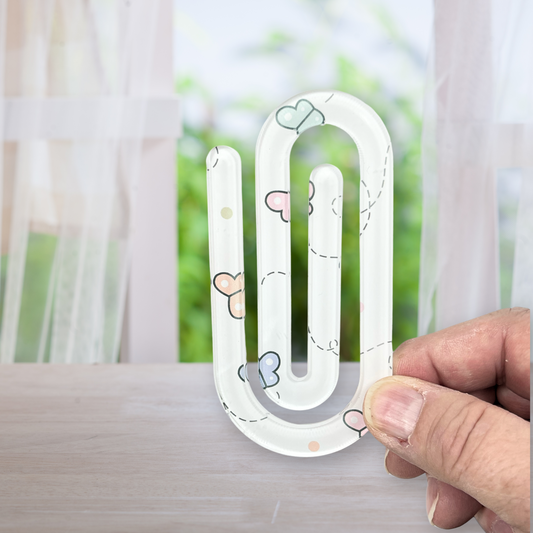 Spring Butterflies Jumbo Paperclip