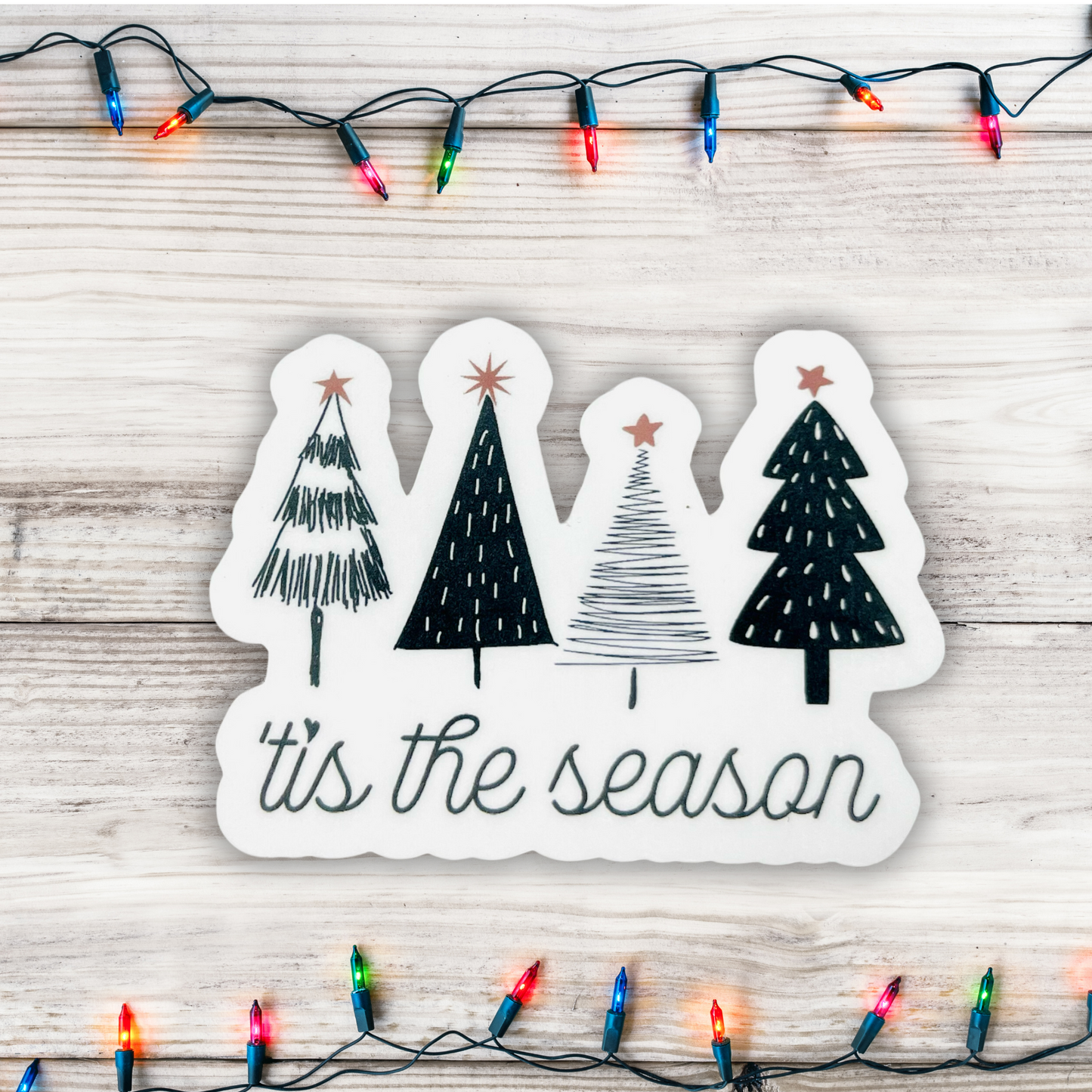 Christmas Stickers - Die Cut