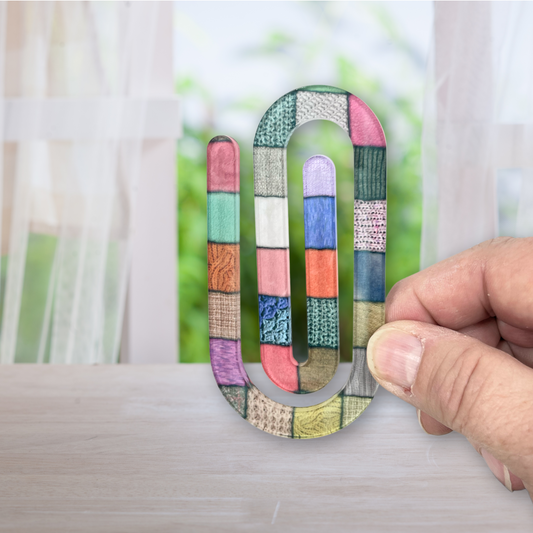 Knit Blanket Jumbo Paperclip