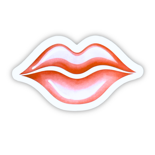 "Pink Lips" Die-cut Sticker