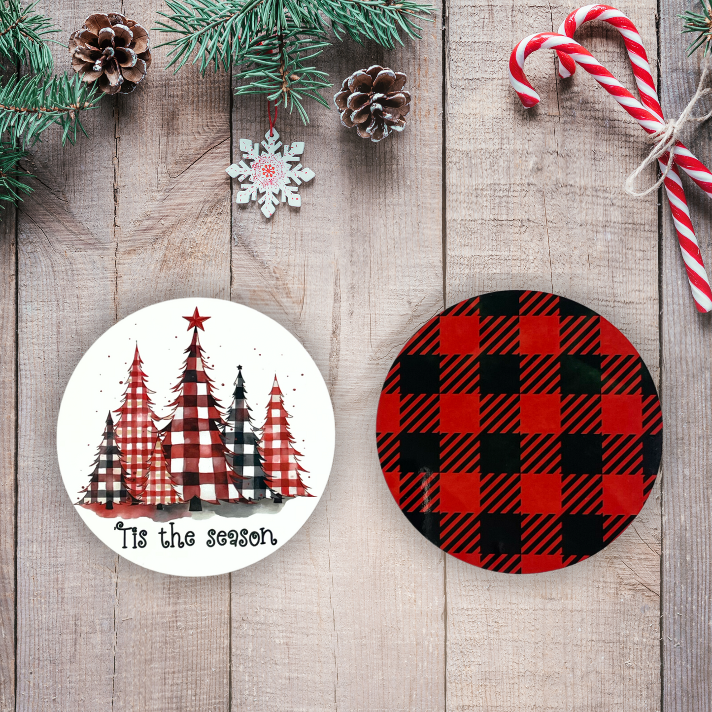 Christmas Coasters - MDF