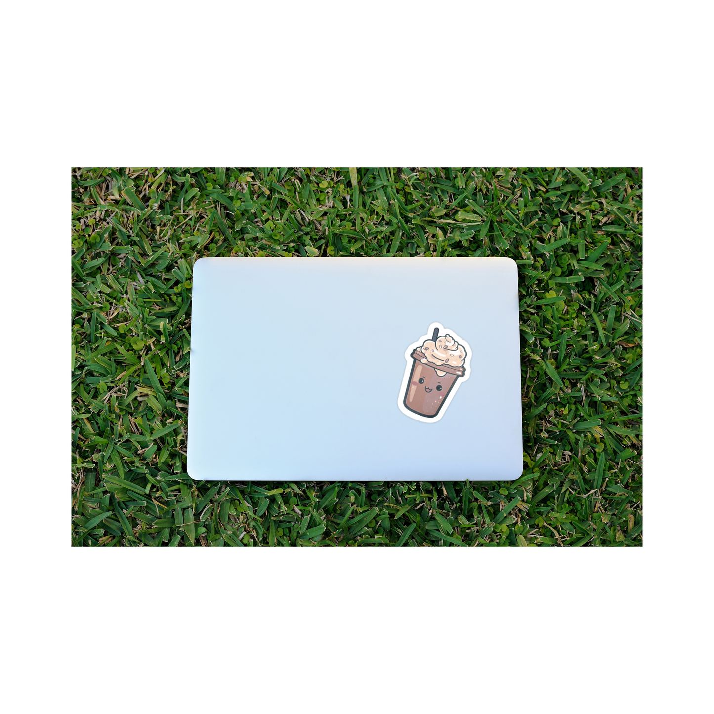 "Chocolate Mocha Iced Coffee"- Die-cut Sticker