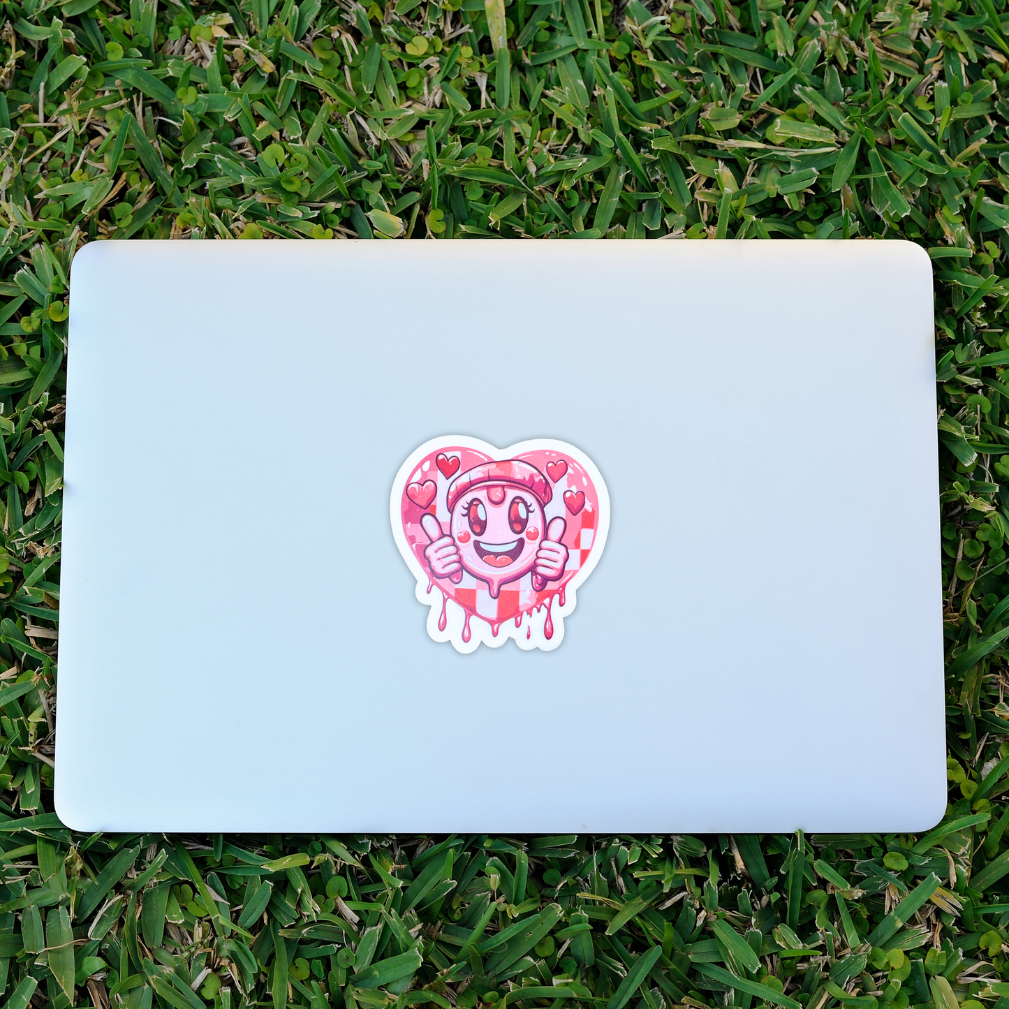 "Pinky Heart" Die-cut Sticker