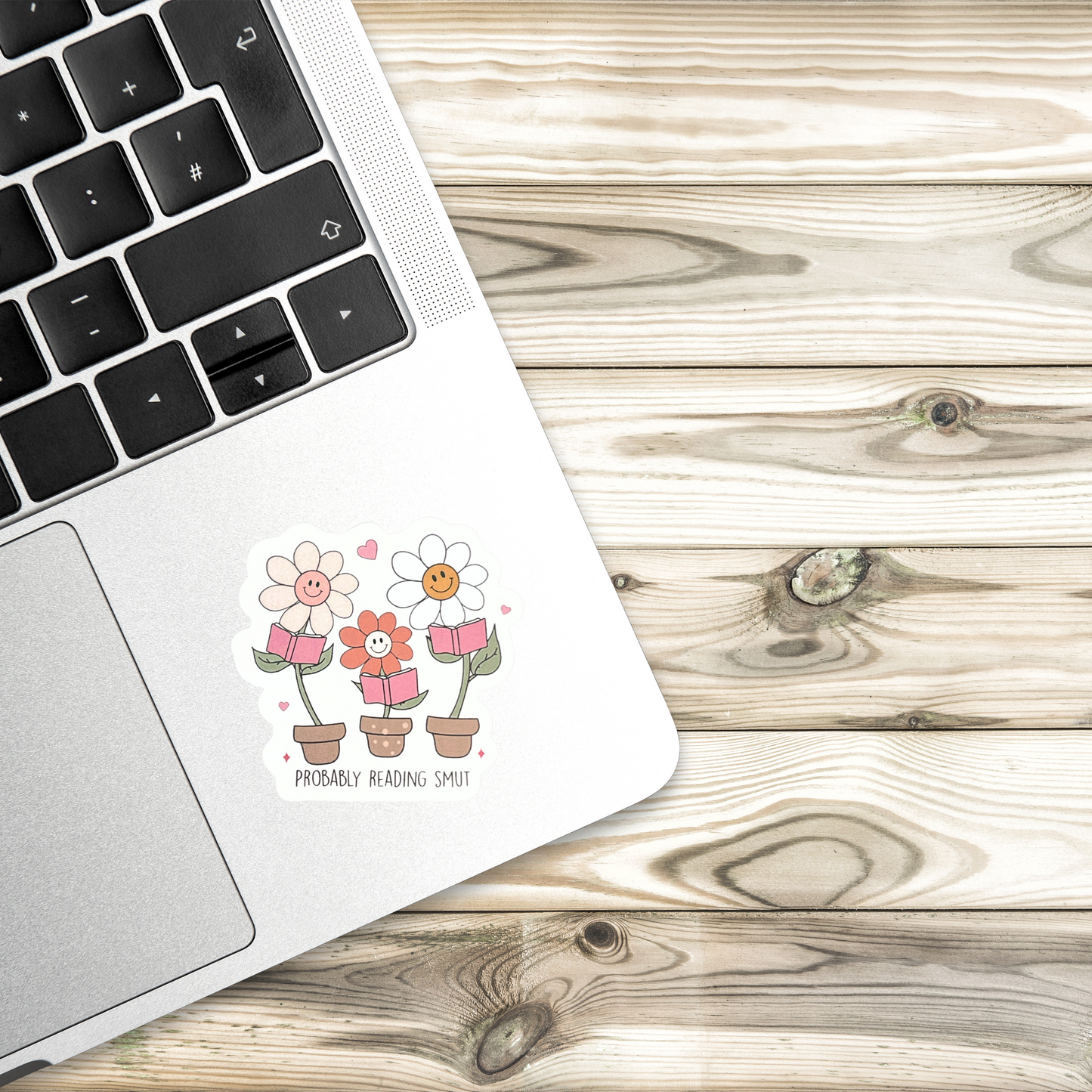 "Probably Reading Smut" Die-cut Sticker