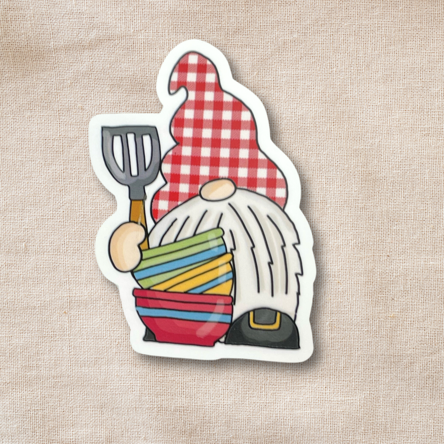 "Spatula Gnome" Die-cut Sticker