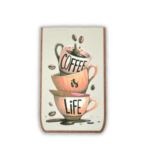 Magnetic Bookmark - Coffee is LIfe