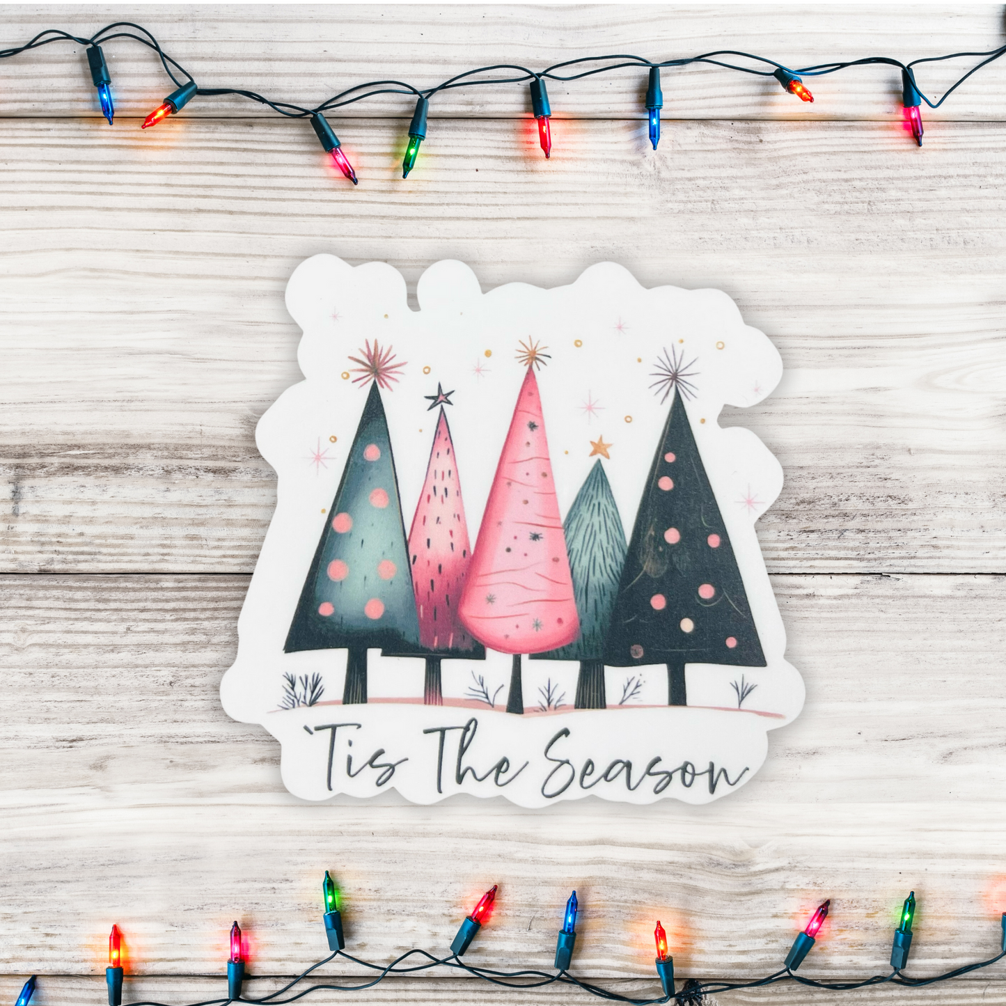 Christmas Stickers - Die Cut