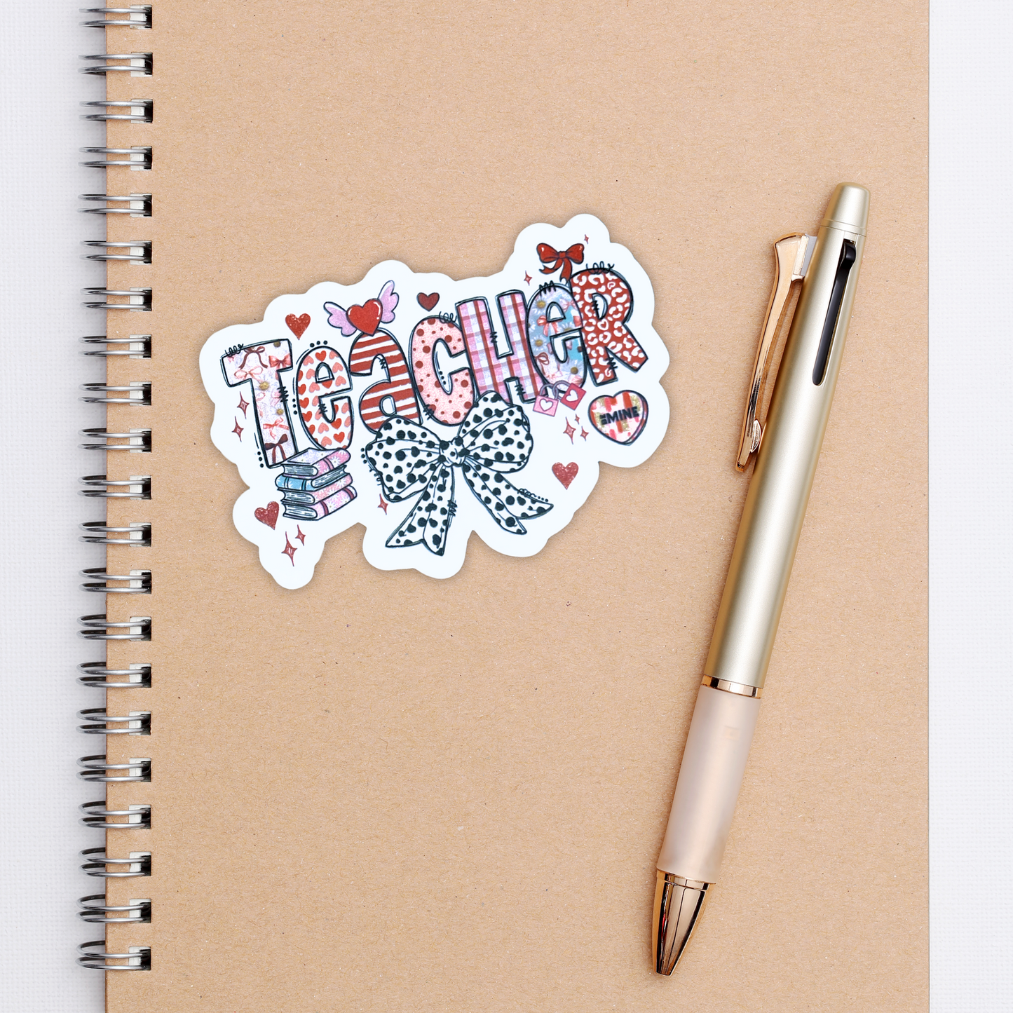 "Teacher" Die-cut Sticker
