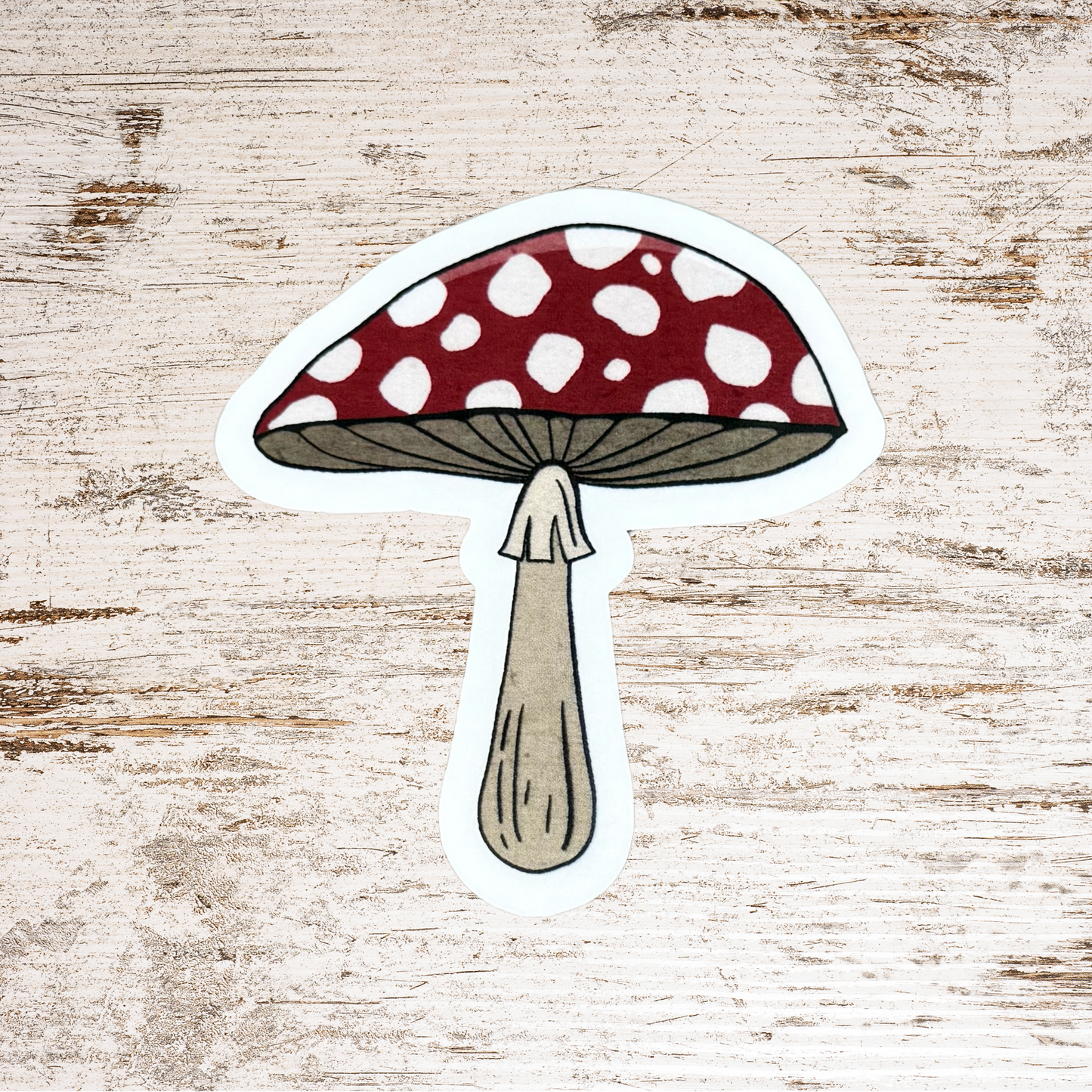 Retro Mushroom Sticker Pack-7 Pack
