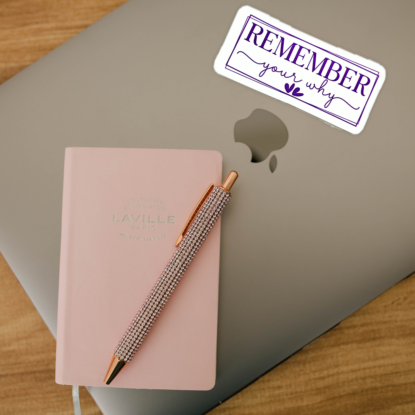 "Remember your why" Die-cut Sticker