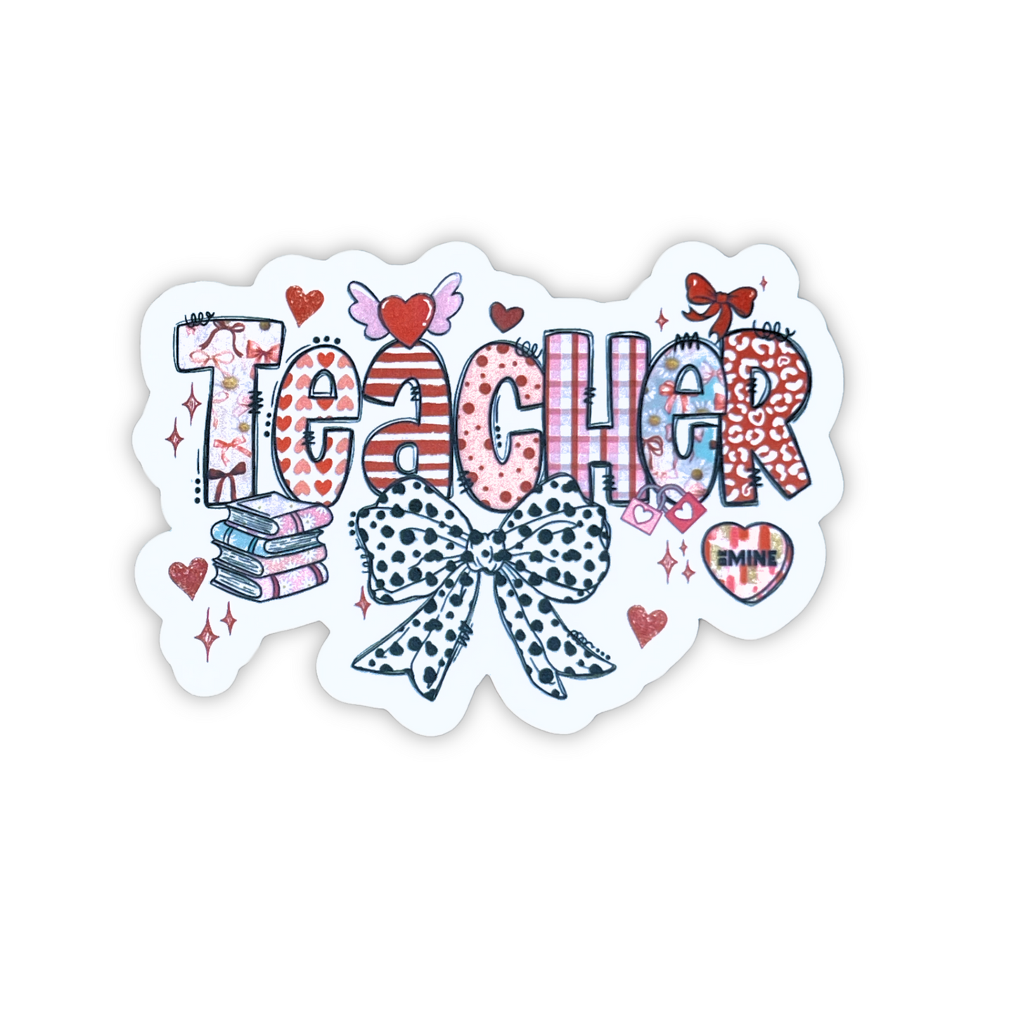 "Teacher" Die-cut Sticker