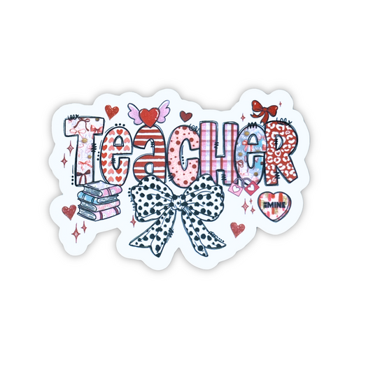 "Teacher" Die-cut Sticker