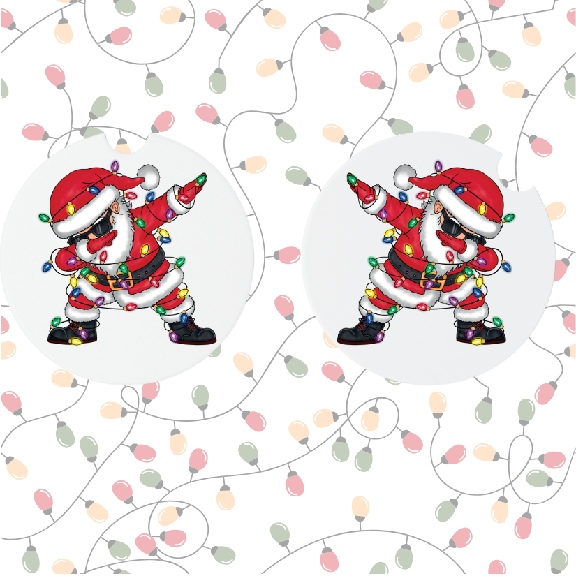 Christmas Car Coasters (MDF)