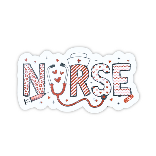 "Nurse" Die-cut Sticker