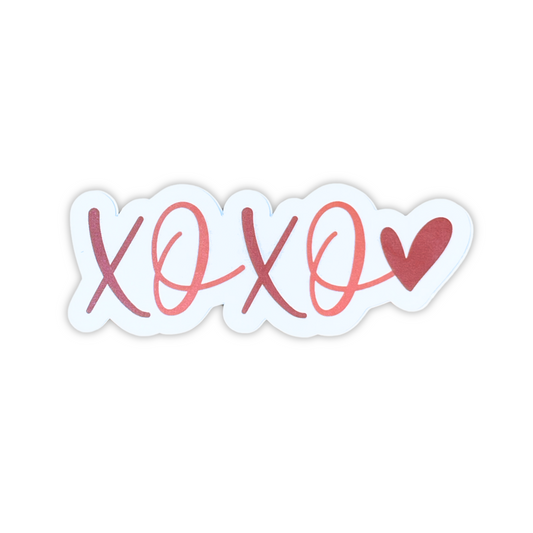 "XOXO" Die-cut Sticker