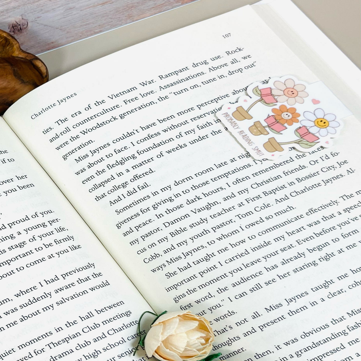 Magnetic Bookmark - Probably Reading Smut