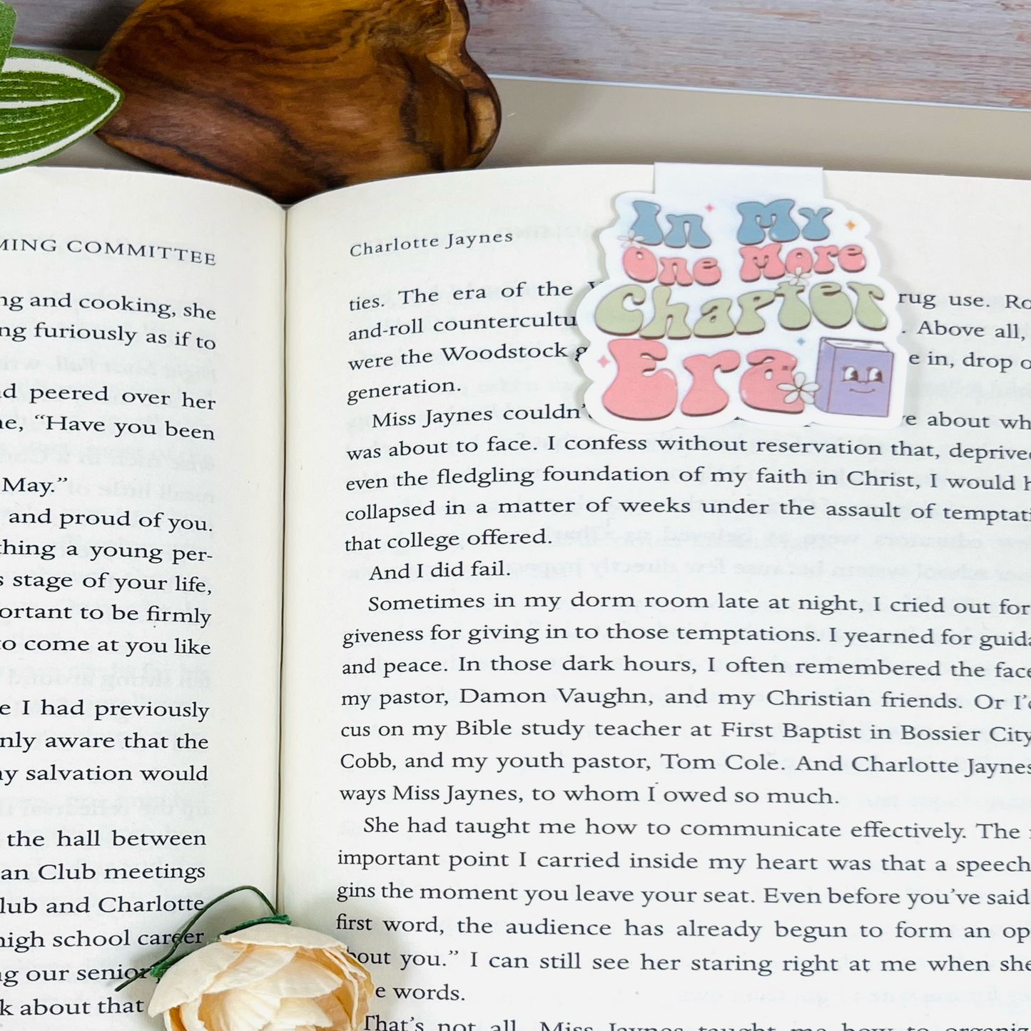 Magnetic Bookmark - In My One More Chapter Era