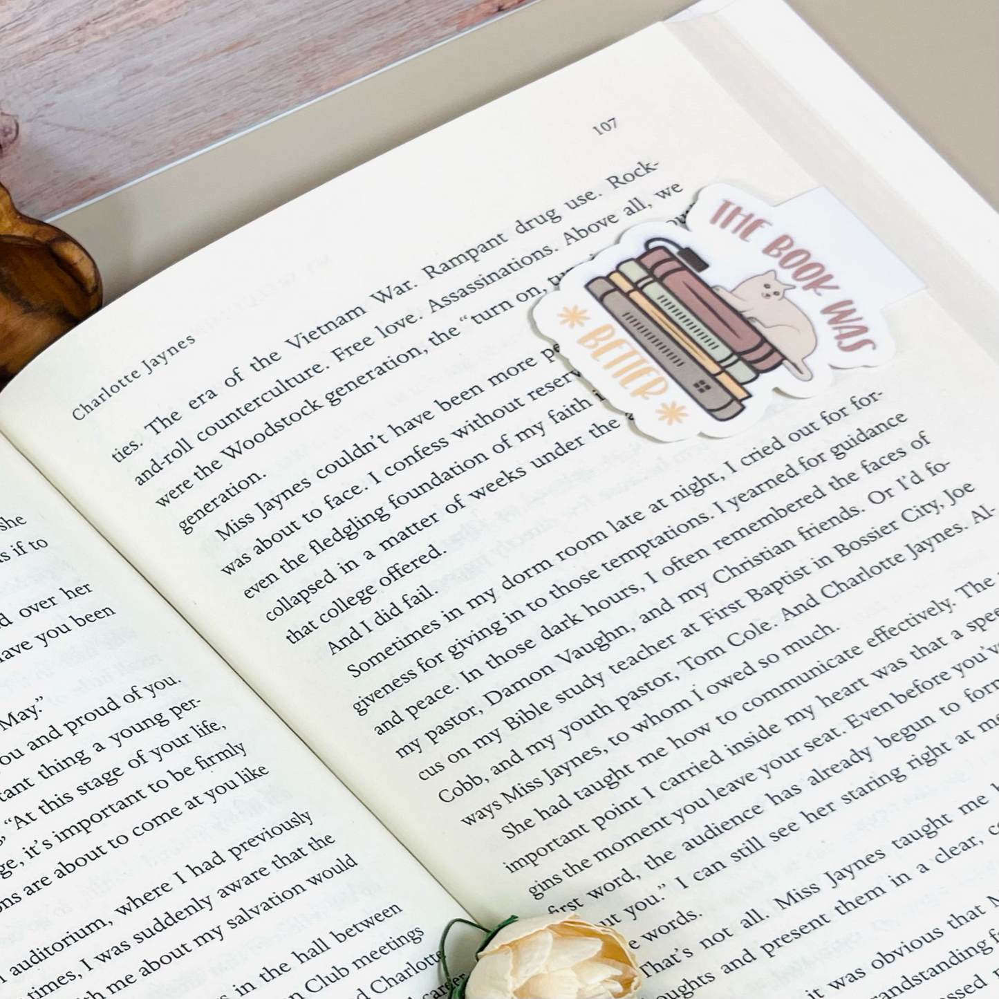 Magnetic Bookmark - The Book Was Better