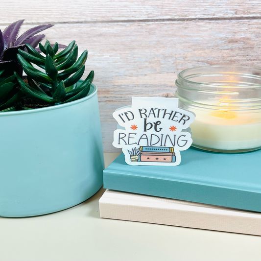 Magnetic Bookmark - I'd Rather Be Reading