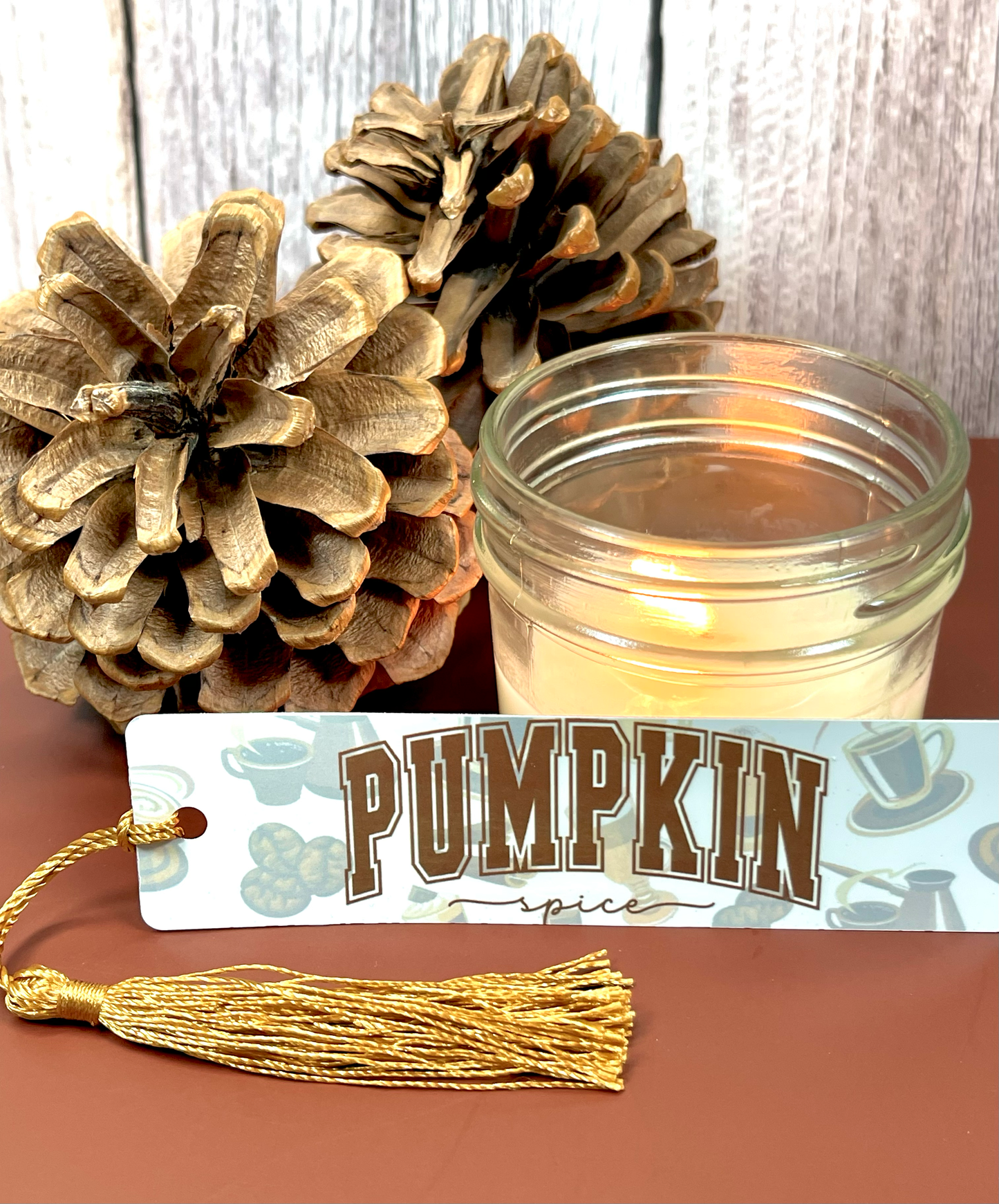 Fall-Themed Metal Bookmarks