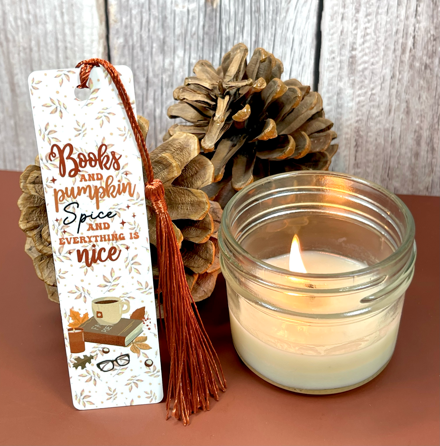Fall-Themed Metal Bookmarks