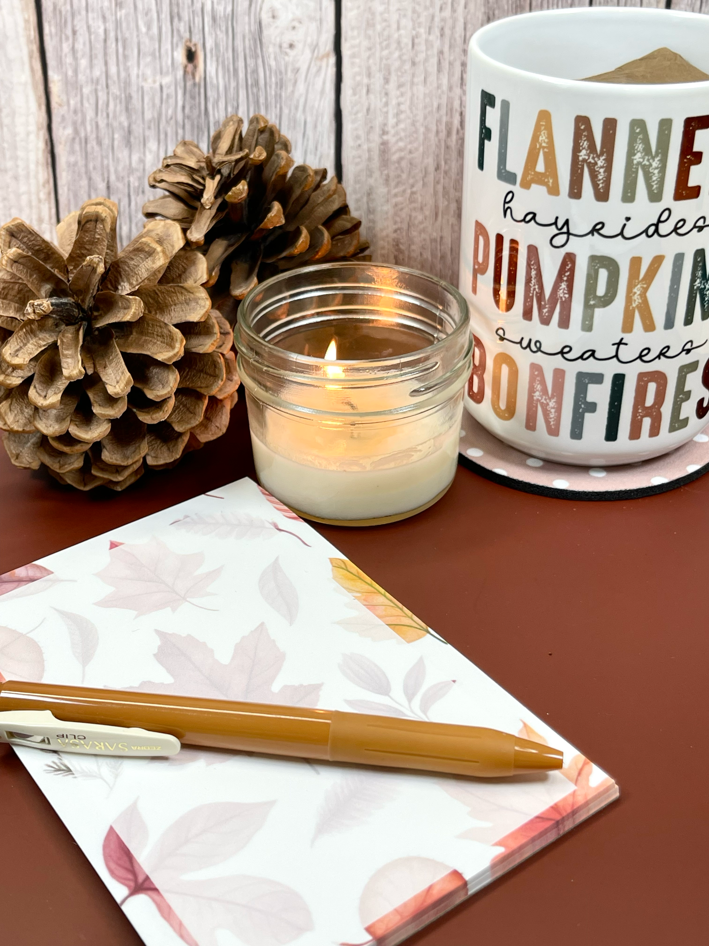 Fall-Themed 4x6 Notepads