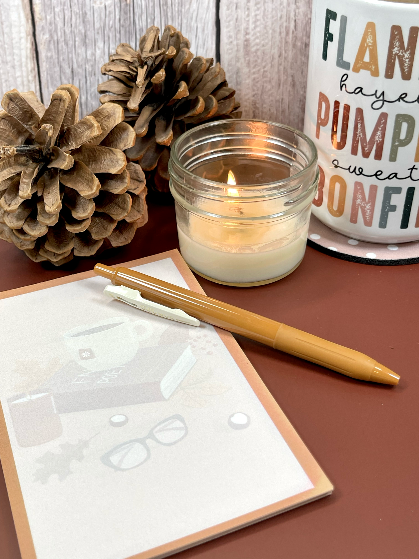 Fall-Themed 4x6 Notepads
