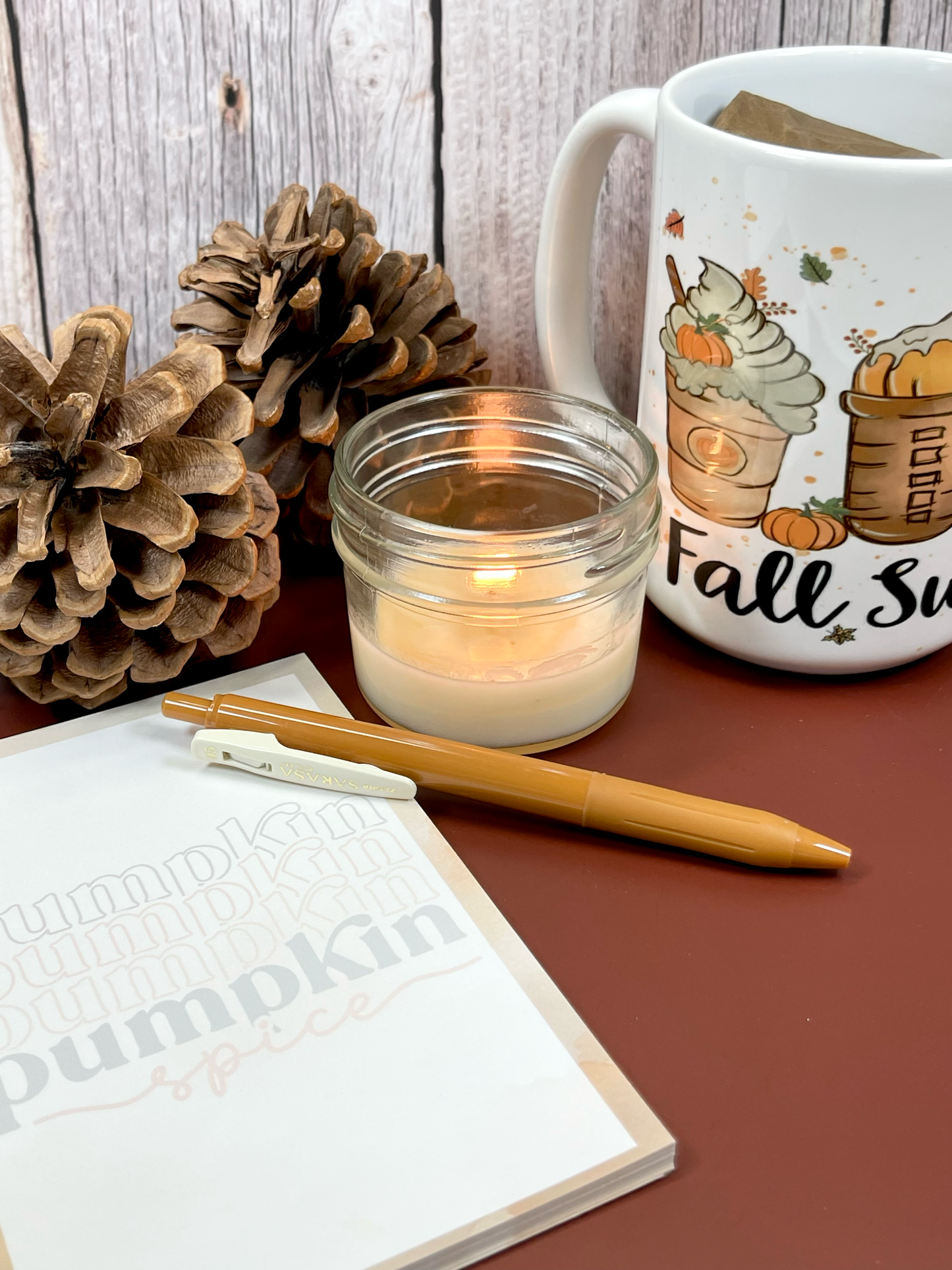 Fall-Themed 4x6 Notepads