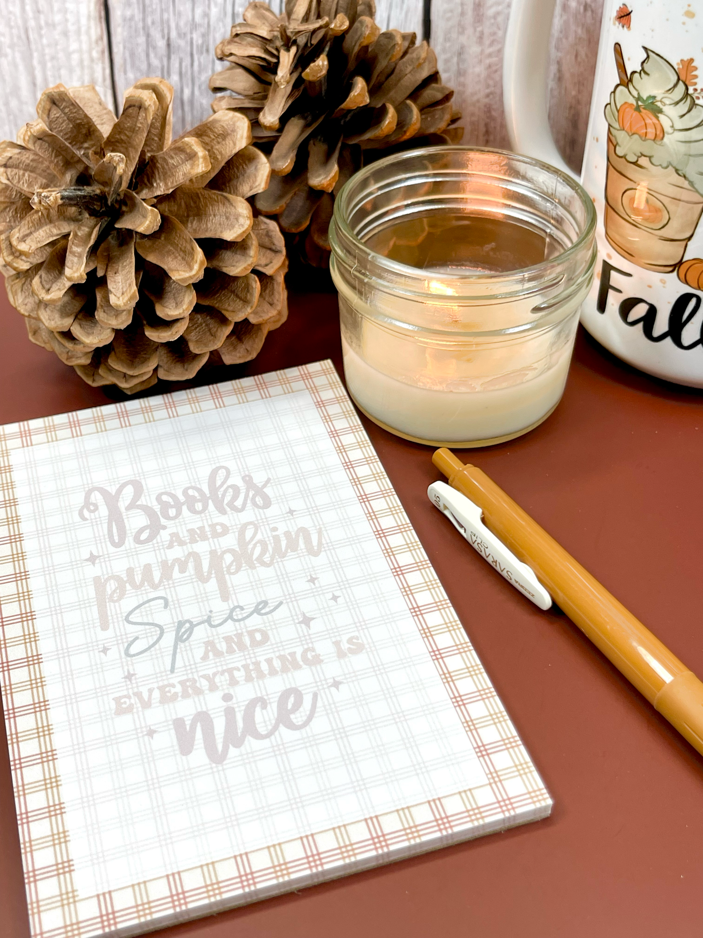 Fall-Themed 4x6 Notepads