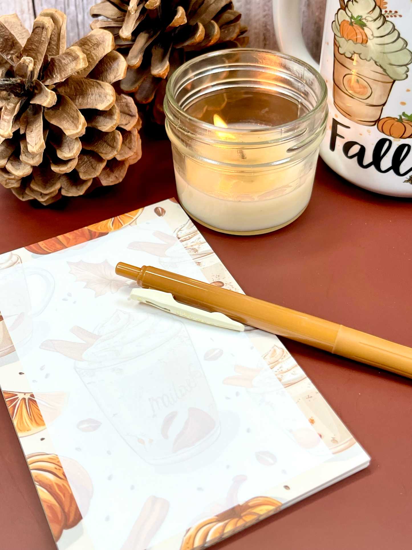 Fall-Themed 4x6 Notepads