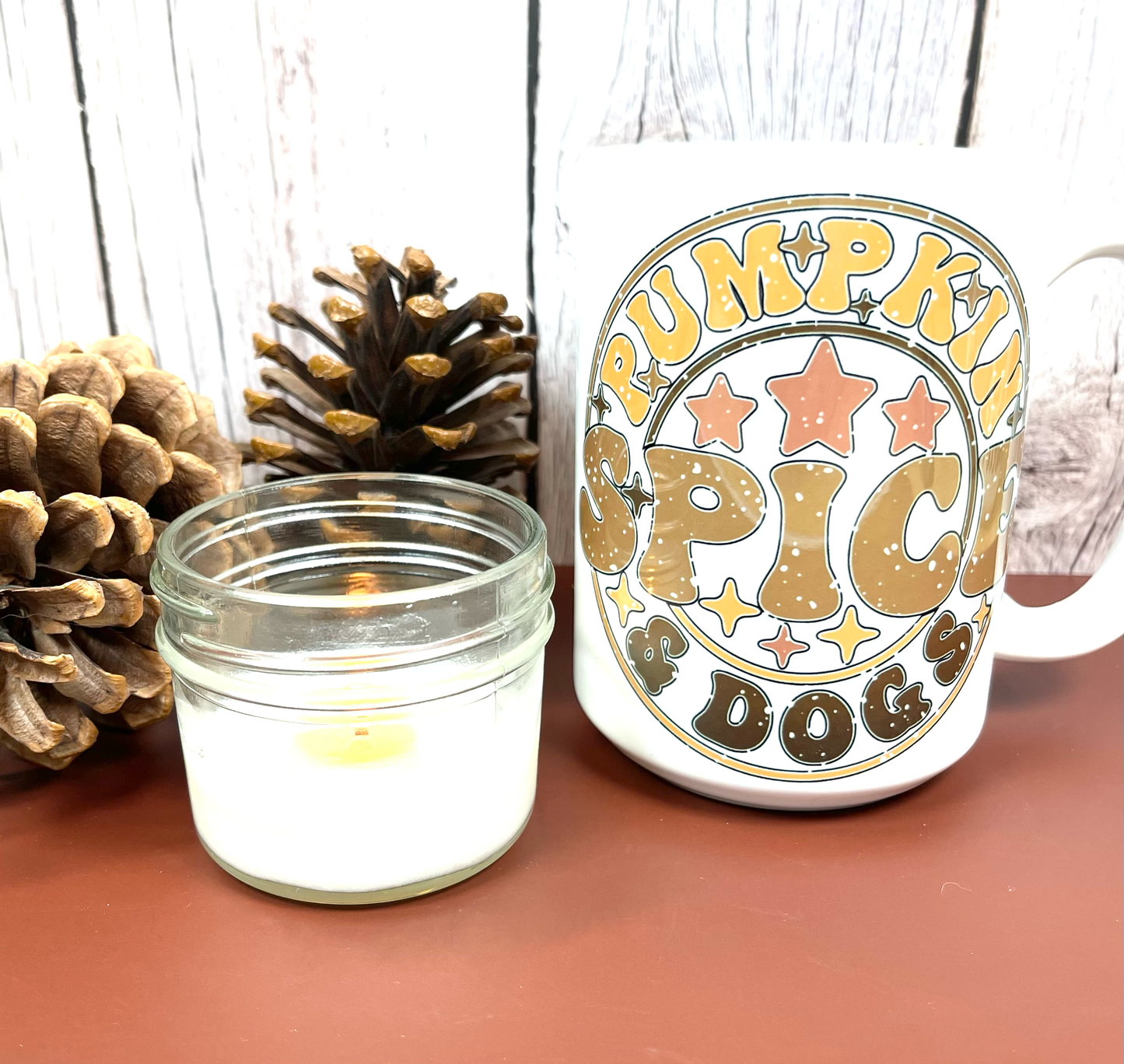 Fall Themed 15 oz Mugs