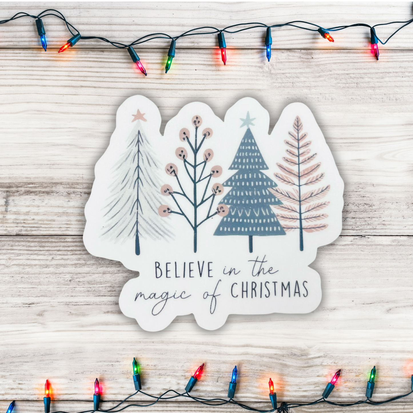 Christmas Stickers - Die Cut