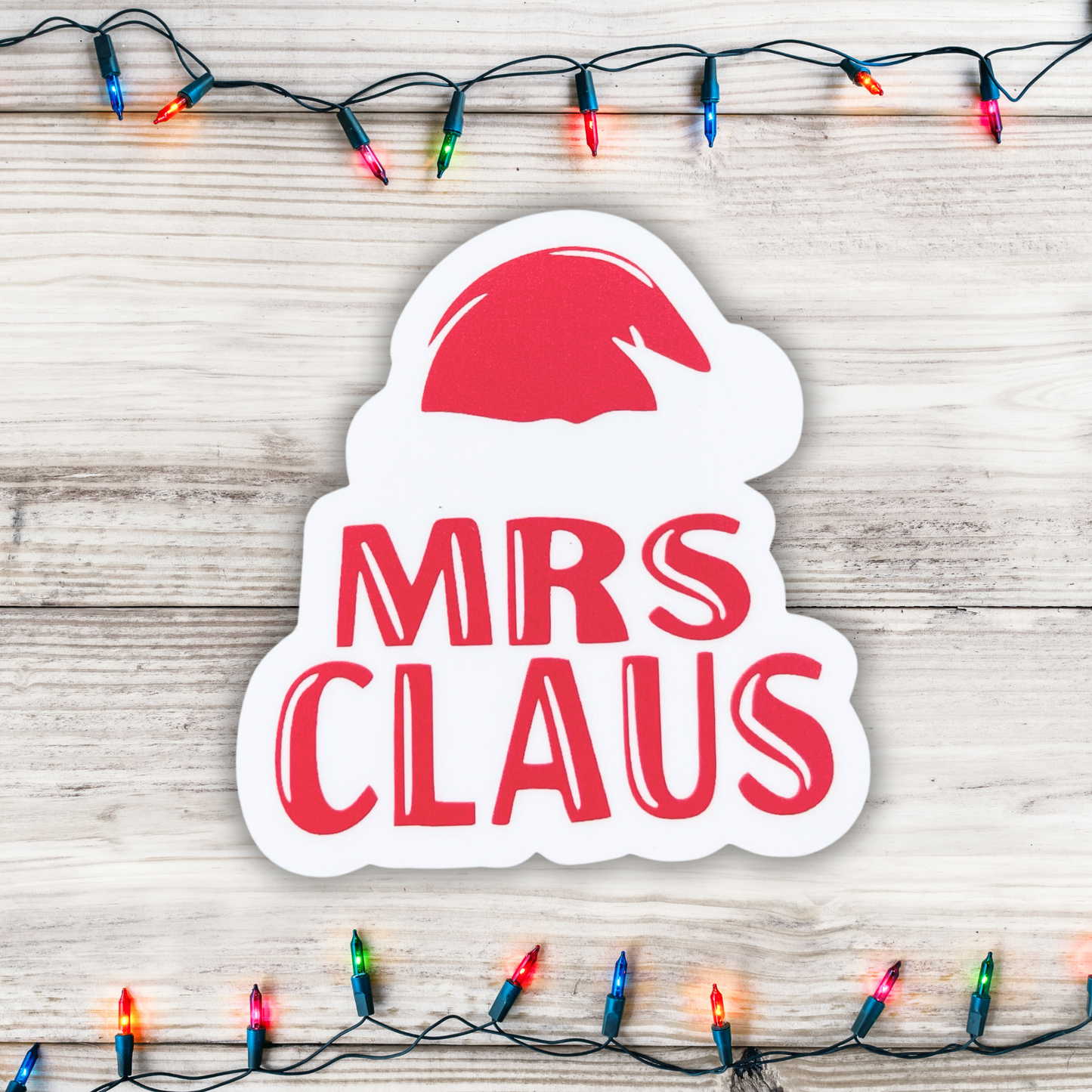 Christmas Stickers - Die Cut