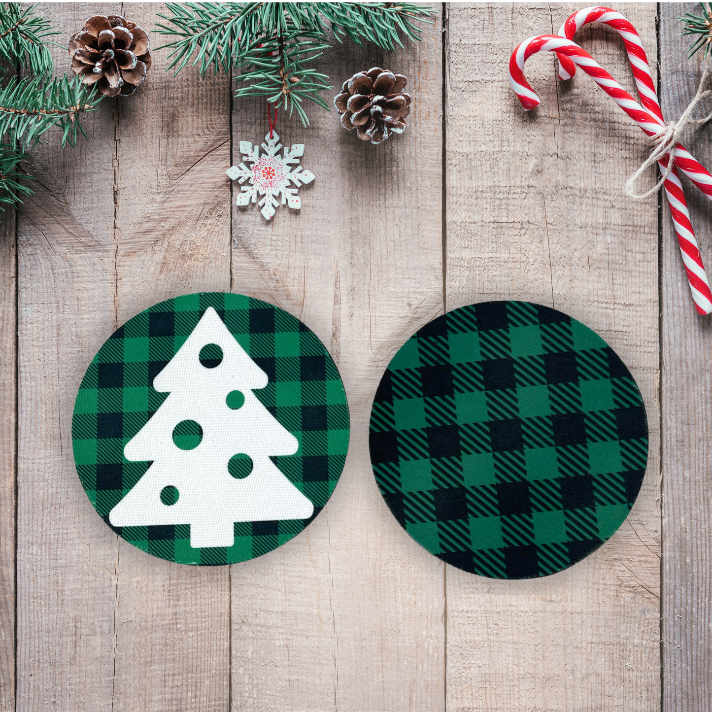 Christmas Coasters - Neoprene