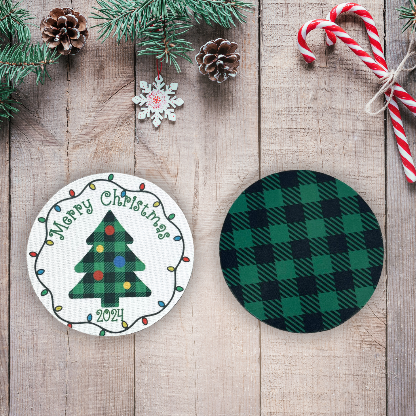 Christmas Coasters - Neoprene