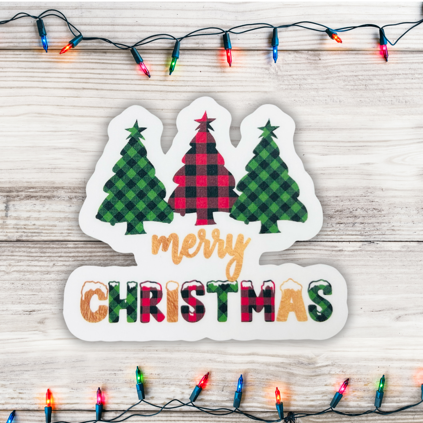 Christmas Stickers - Die Cut