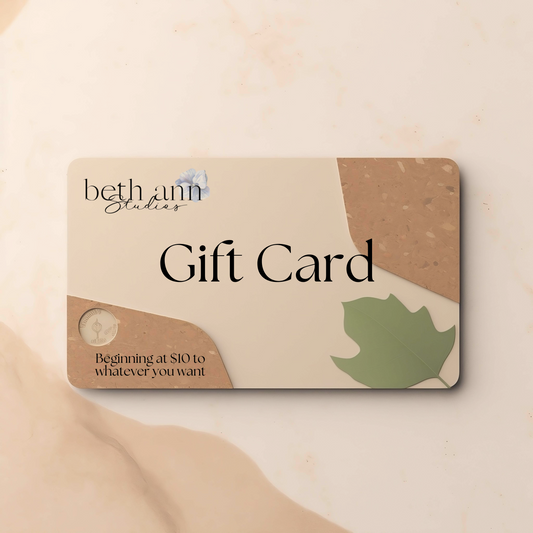 Beth Ann Studios Gift Card