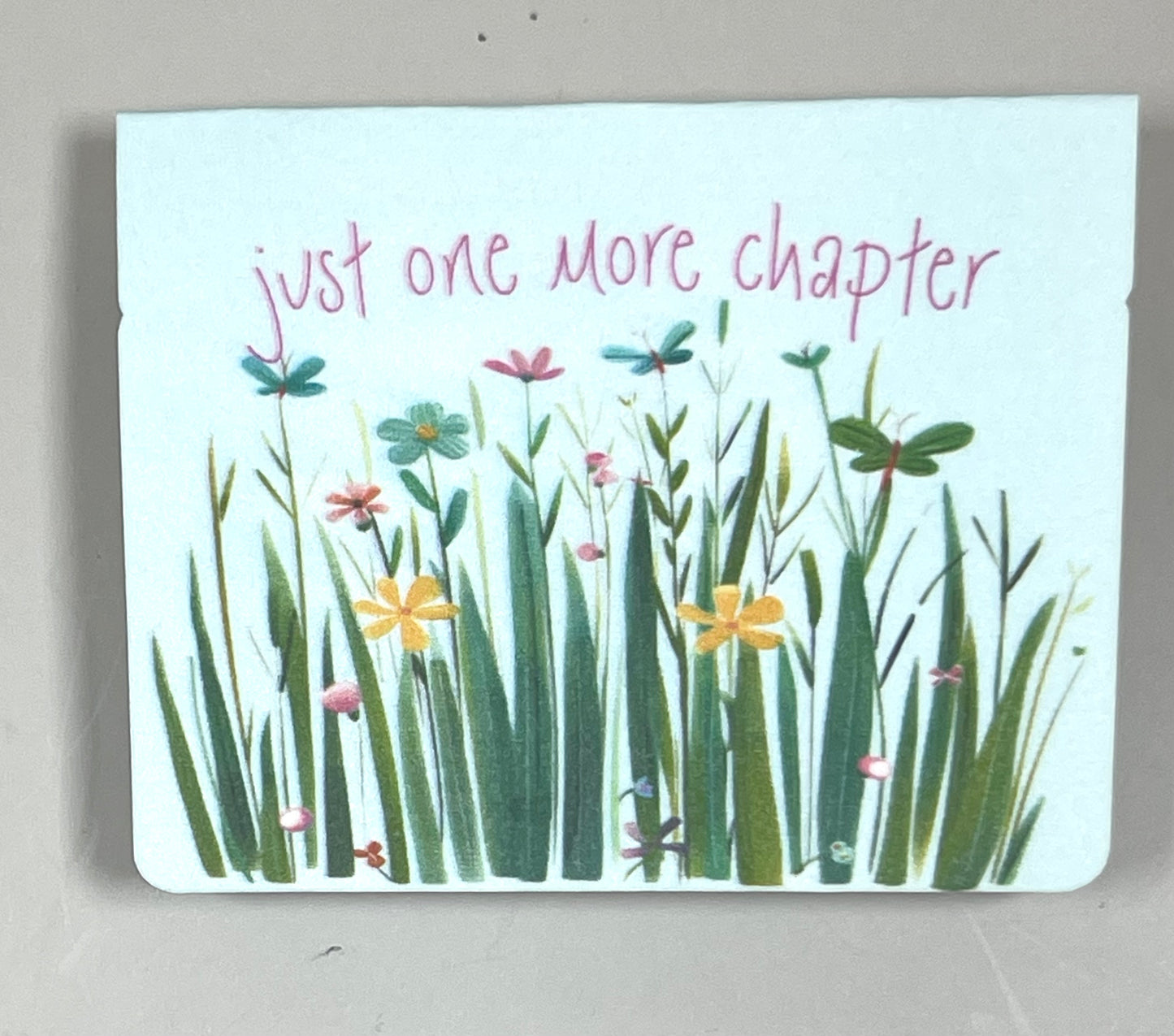 Green Garden - Just One More Chapter Magnetic Bookmark