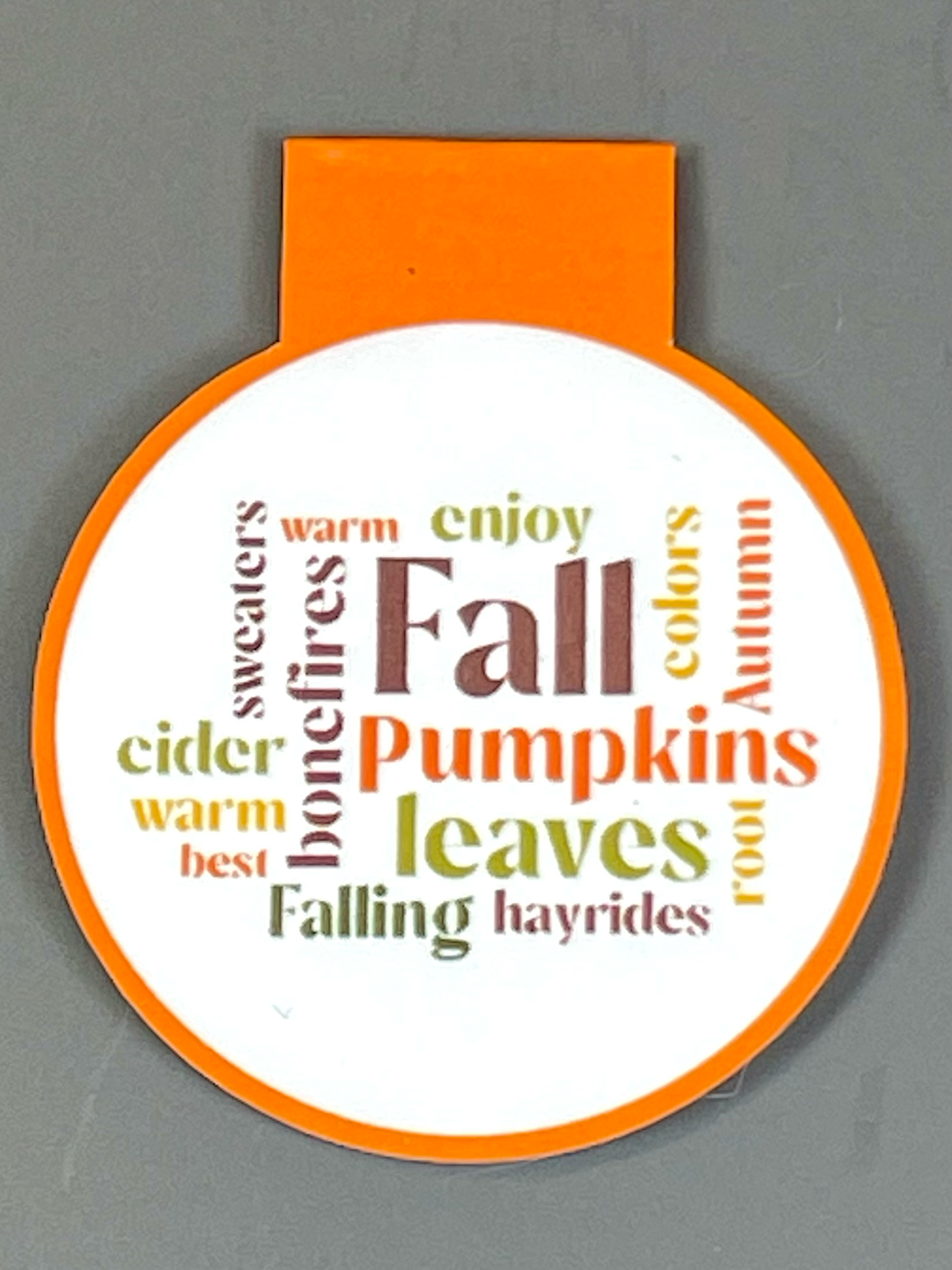 Cozy Fall Magnetic Bookmarks